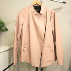 Pink Lamb Skin Jacket